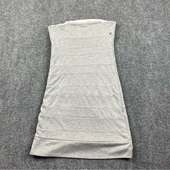 HURLEY Women’s Strapless Tube top Dress Grey size: Small - Picture 2 of 11